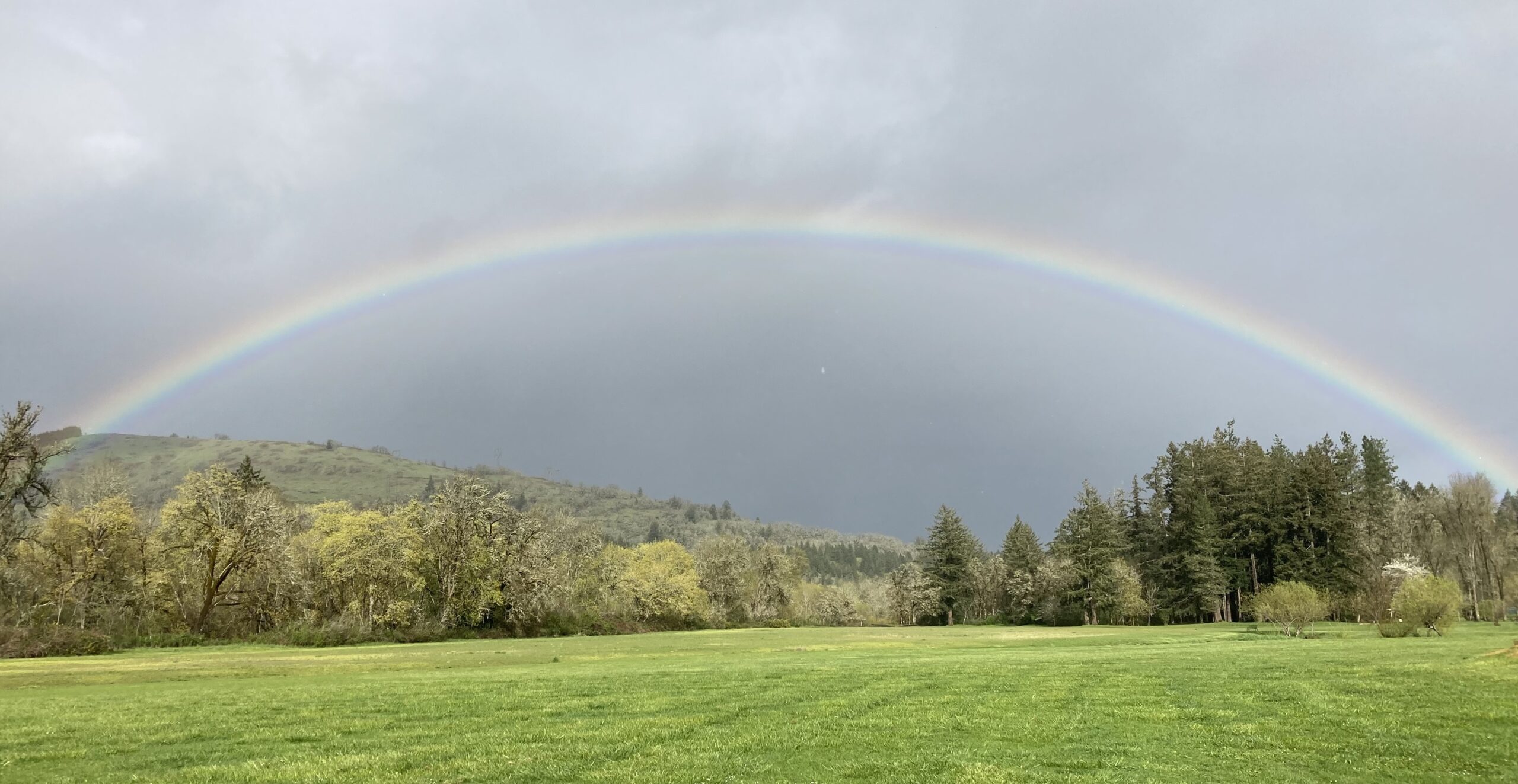 Rainbow from Mt. Pisgah to Staffordshire